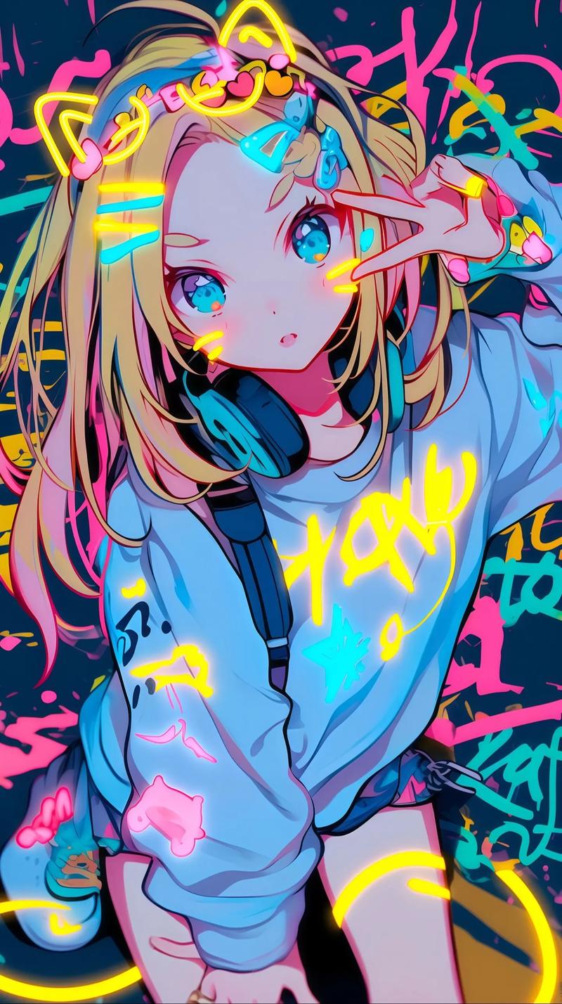 霓虹少女